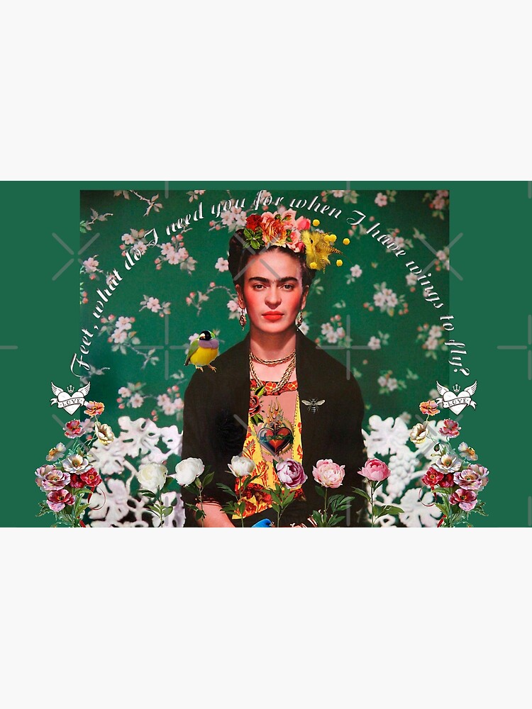 Wings to Fly Frida Kahlo by Hoopday