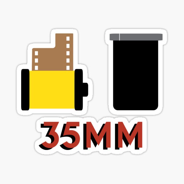 35mm Film Canister Sticker Set – Sumthings of Mine