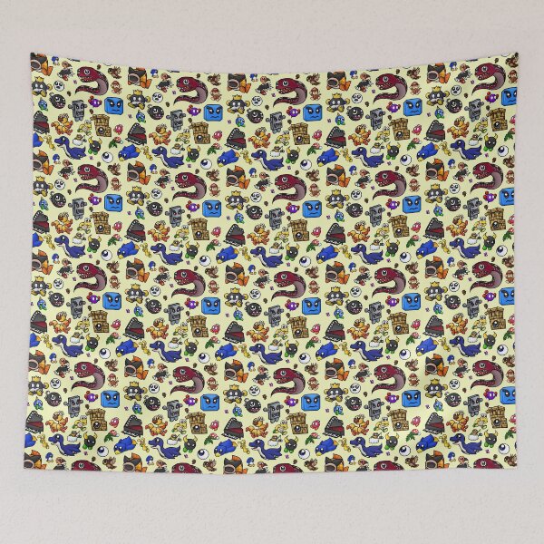 Item preview, Friends & Foes of the 64 Bit Plumber designed and sold by redpawdesigns.