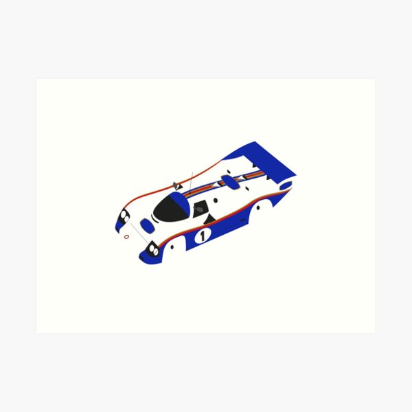Rothmans Porsche 956 Art Print