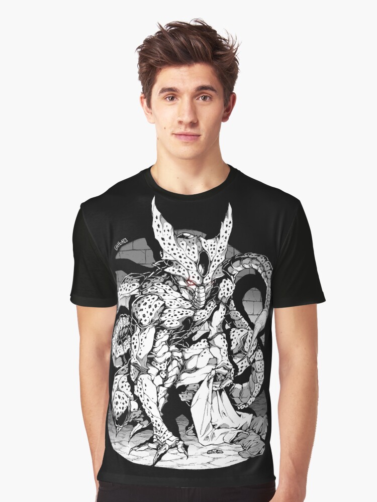 dbz cell t shirt