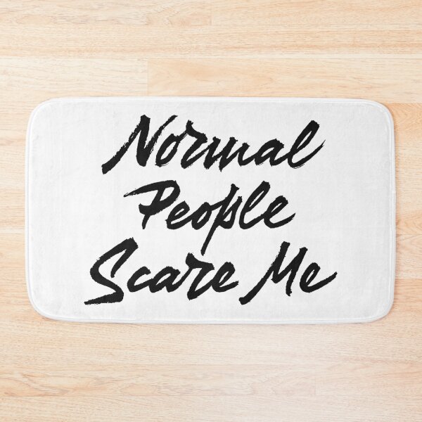 Item preview, Normal People scare me designed and sold by Zagach Letters.