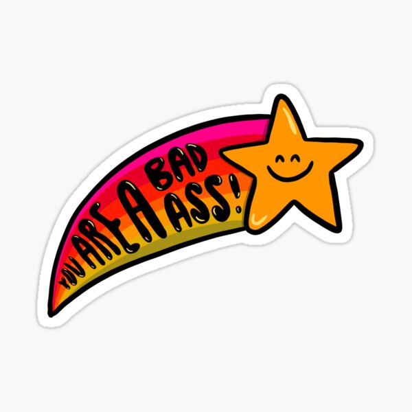 Bad Ass Stickers for Sale | Redbubble