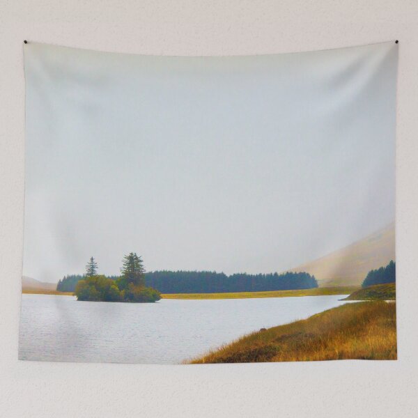 Item preview, Scottish Mist (Loch Dughaill, Mountain: Ben Shieldaig, North-West Highlands, Scotland, UK) designed and sold by Yannik Hay.