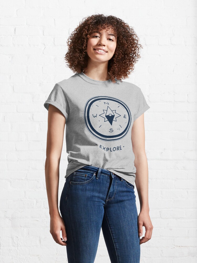 Alternate view of Marine Engineers Explore Classic T-Shirt