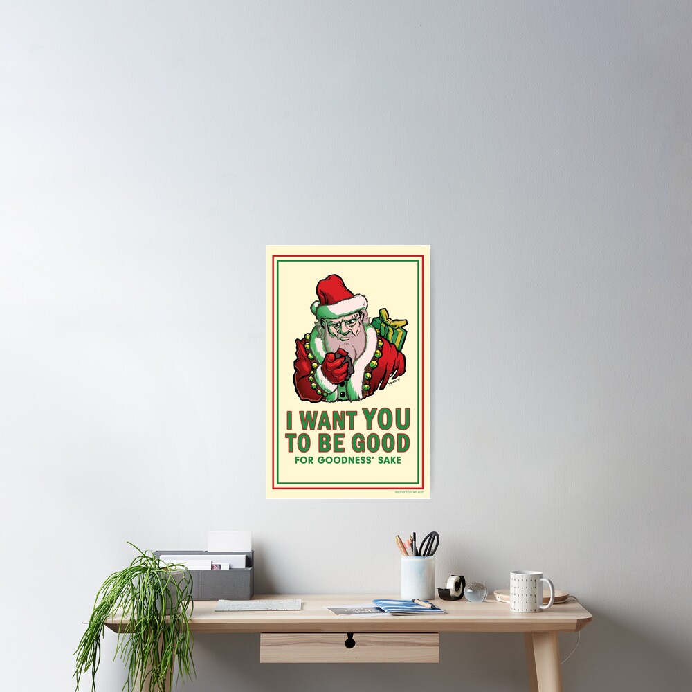 Saint Nick Wants You Poster
