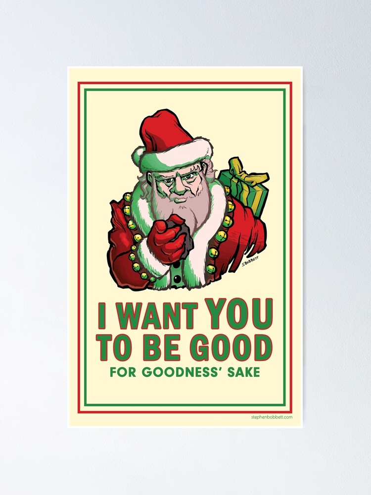 Alternate view of Saint Nick Wants You Poster