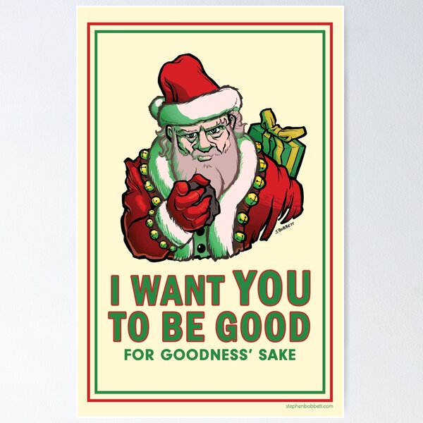 Saint Nick Wants You Poster