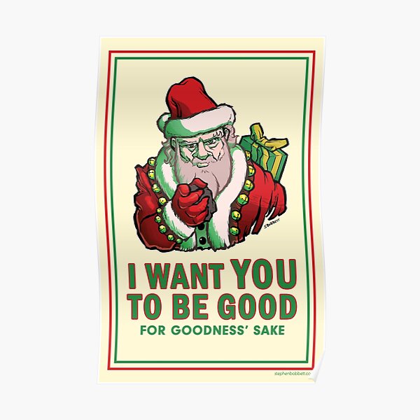 Saint Nick Wants You Poster