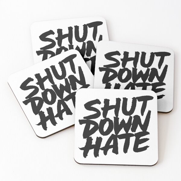 Item preview, Shut Down Hate designed and sold by Zagach Letters.
