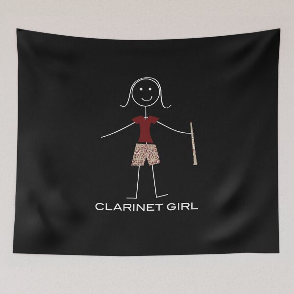 Item preview, Funny Womens Clarinet Girl designed and sold by whyitsme.