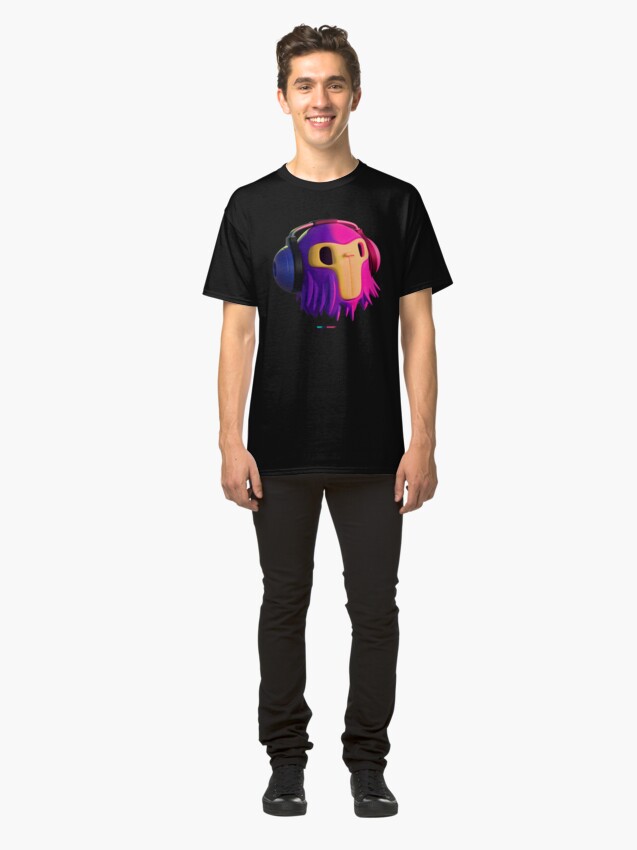Vista alternativa de Camiseta clásica Dj Monkey by Fran Ferriz