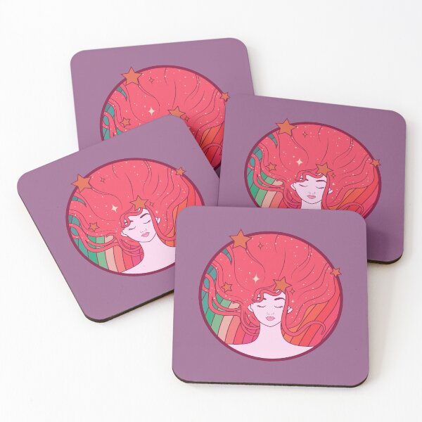 Item preview, Wavy Girl Pink Fury designed and sold by CharlieCreator.