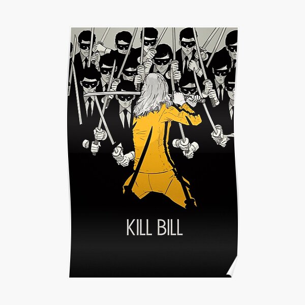 Kill Bill Minimalist Print Poster