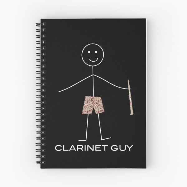 Item preview, Funny Mens Clarinet Guy designed and sold by whyitsme.