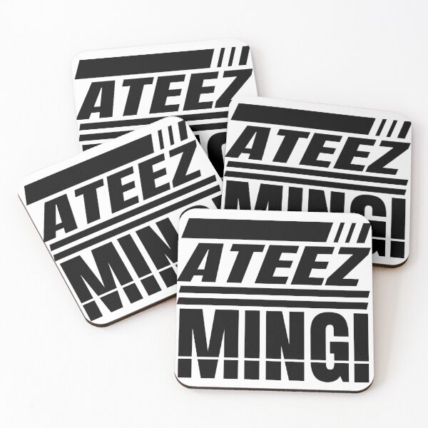 Artikelvorschau, ATEEZ Atiny KPOP Song Mingi Min-Gi Logo Fan Design entworfen und verkauft von M3G4MERCH.