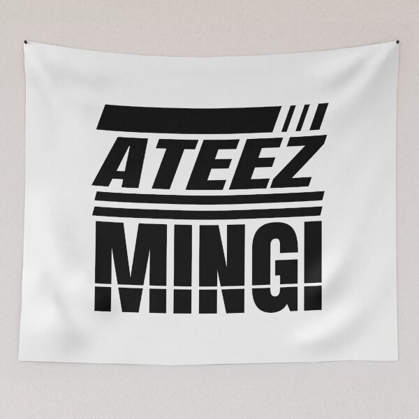 Item preview, ATEEZ Atiny KPOP Song Mingi Min-Gi Logo Fan Design  designed and sold by M3G4MERCH.