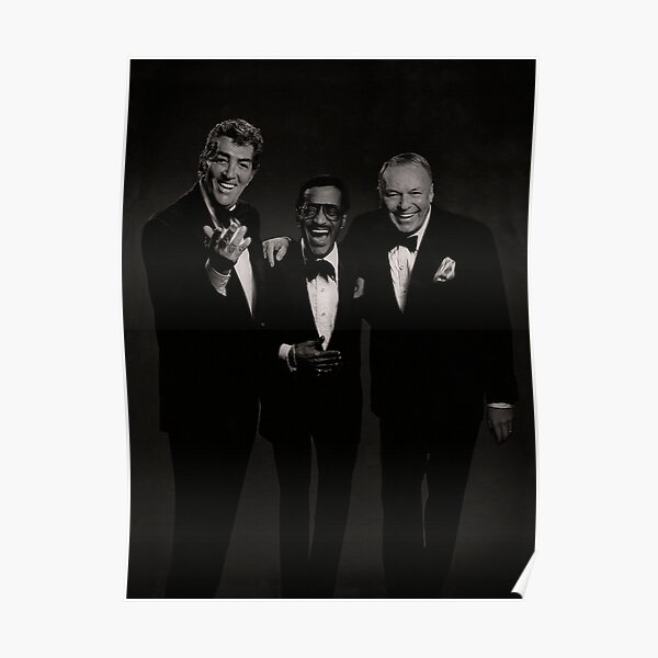 Dean Martin & Sammy Davis 8x10 Photo Print Poster FAMOUS RAT PACK Frank Sinatra 