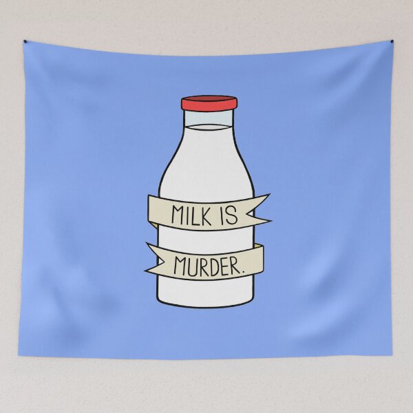 Item preview, Milk is Murder - Red designed and sold by BaconPancakes21.