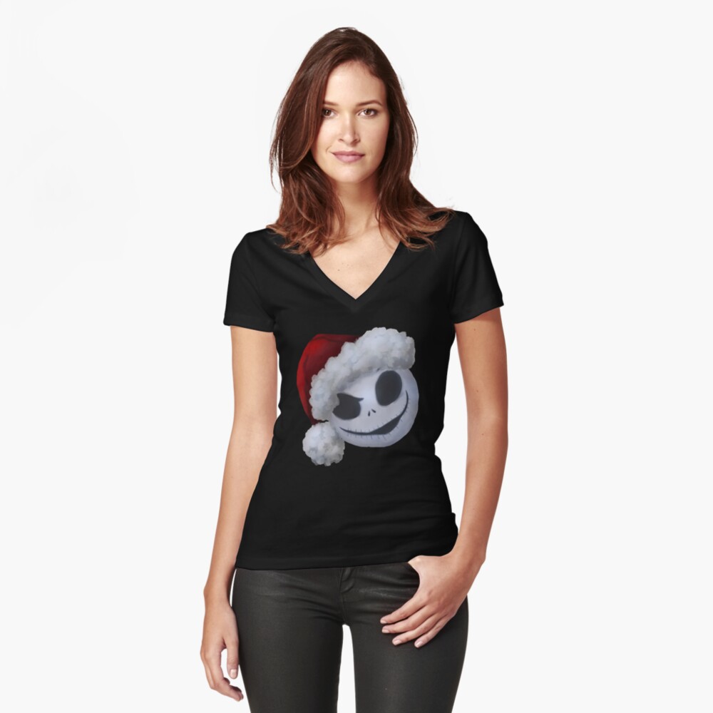 Item preview, Fitted V-Neck T-Shirt designed and sold by kaitlynmize.