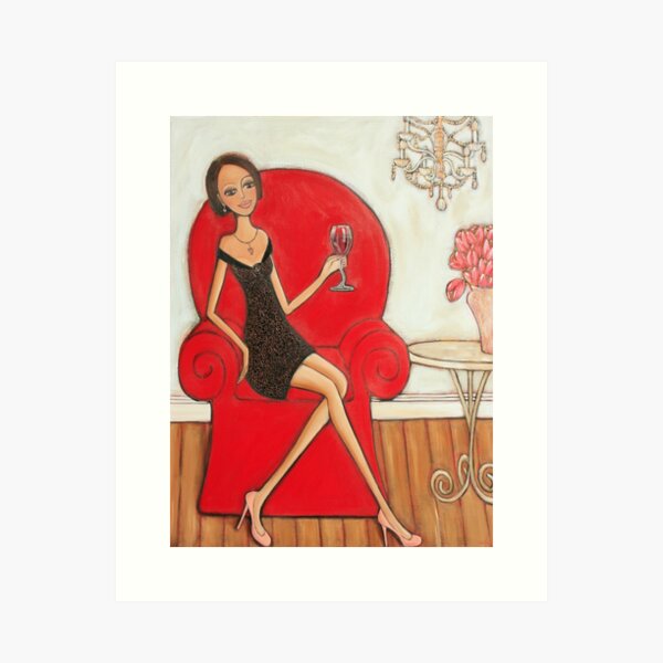 A Nice Red Art Print