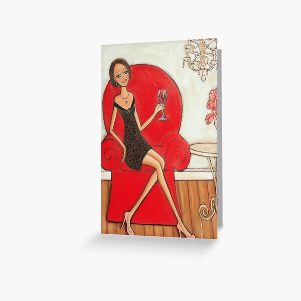 A Nice Red Greeting Card