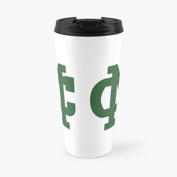 MC Mug Green Logo -- Two Sided Travel Mug