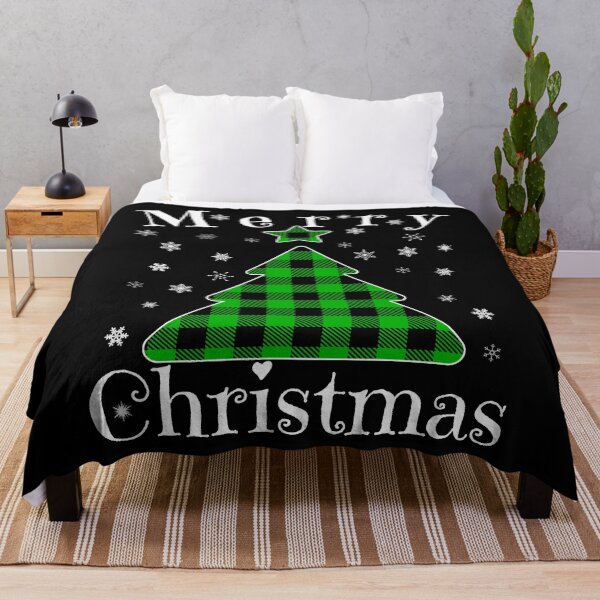 Item preview, Merry Christmas Tree Ornaments- Christmas Tree Holiday Plaid designed and sold by MagicBoutique.