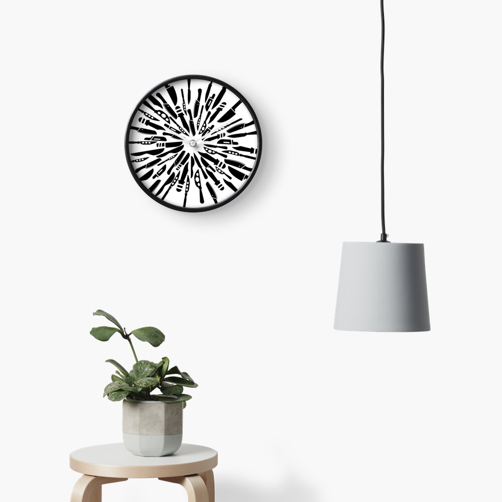 Knife Art, Knives Out Clock