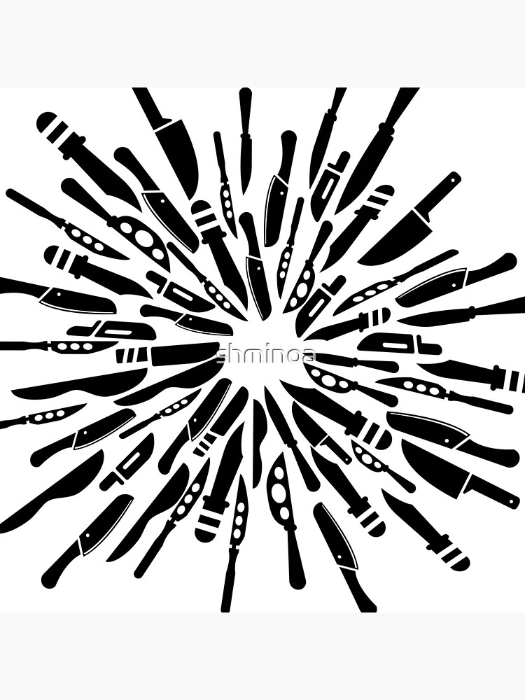 Knife Art, Knives Out by shminoa