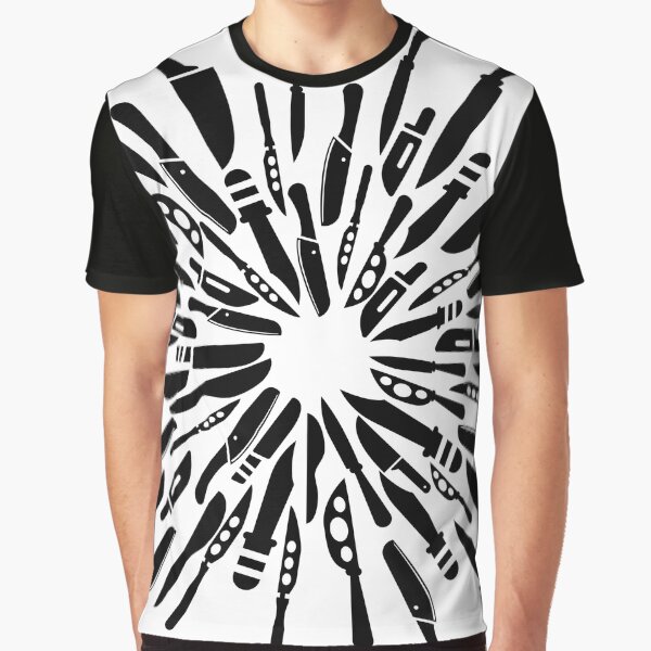Knife Art, Knives Out Camiseta gráfica