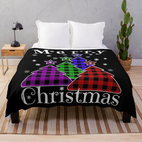 Item preview, Merry Christmas Tree Ornaments - Christmas Tree Holiday Plaid designed and sold by MagicBoutique.