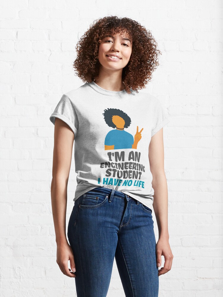 Alternate view of Engineering Student Classic T-Shirt