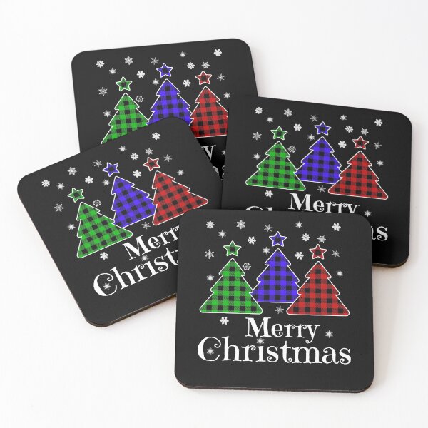 Item preview, Merry Christmas Tree Ornaments - Christmas Tree Holiday Plaid designed and sold by MagicBoutique.