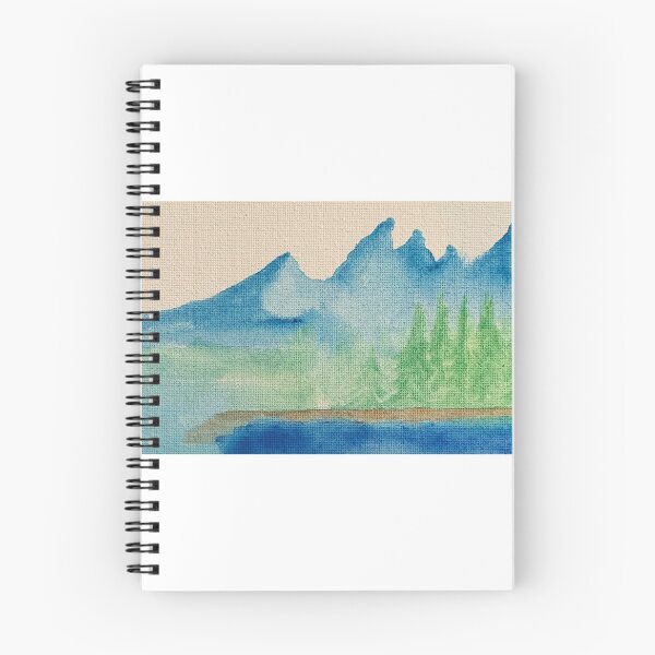 Item preview, Acuarelas montañas n valles designed and sold by Angel Shipley.