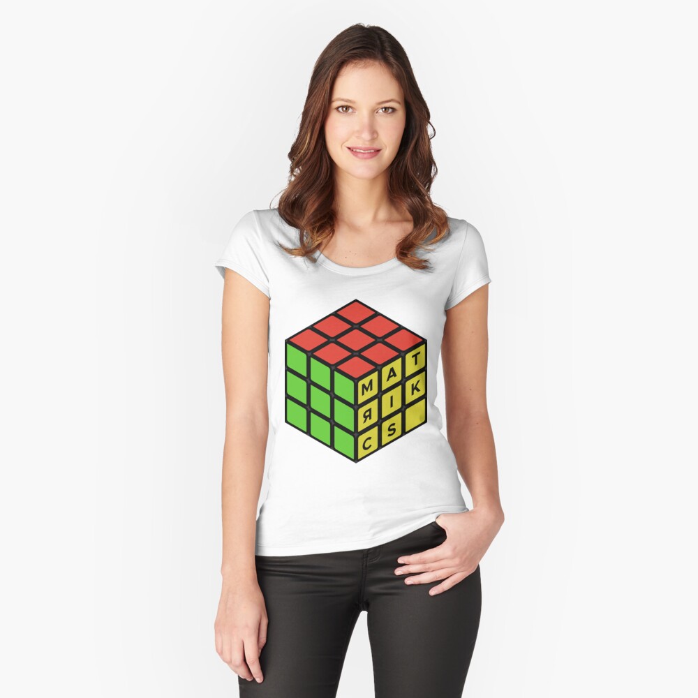 Item preview, Fitted Scoop T-Shirt designed and sold by krzjoa.