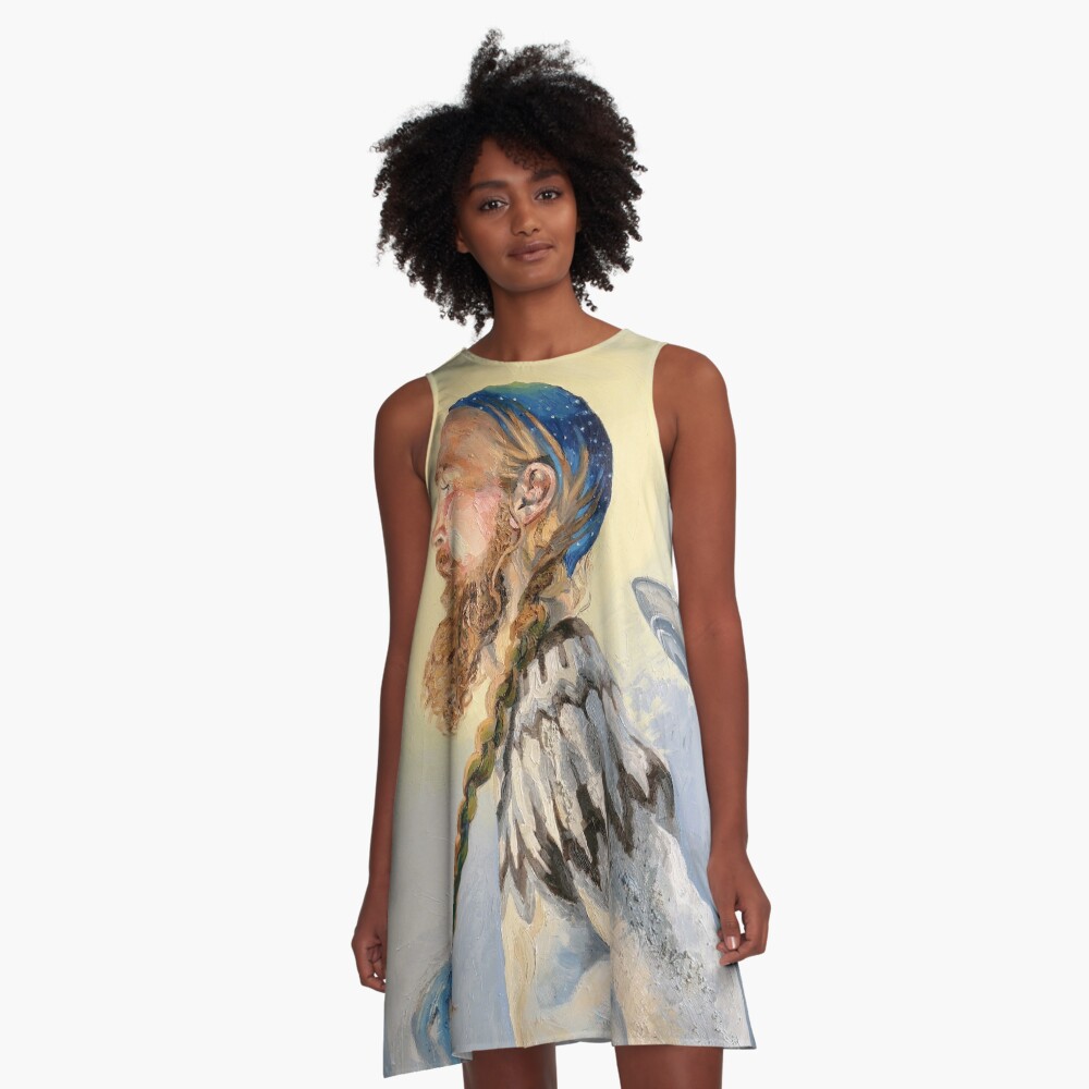 Item preview, A-Line Dress designed and sold by BlueStarseed.