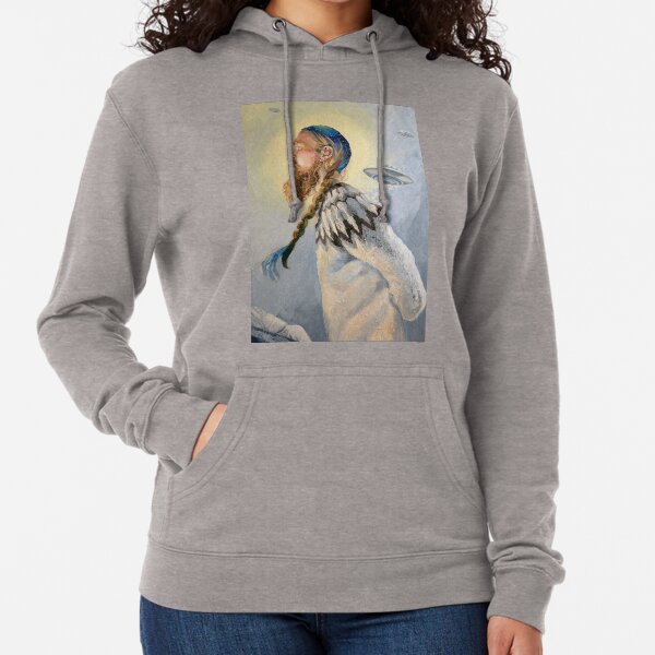 Nordic and Silver Lightweight Hoodie