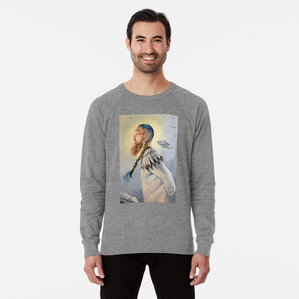 Item preview, Lightweight Sweatshirt designed and sold by BlueStarseed.