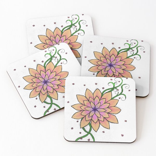 Item preview, Antique Flower designed and sold by BlackCatCreates.