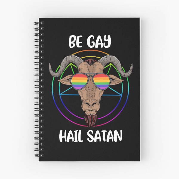 Item preview, Satanism LGBT Satan Gay Pride Homosexual Gift Baphomet designed and sold by DSWShirts.