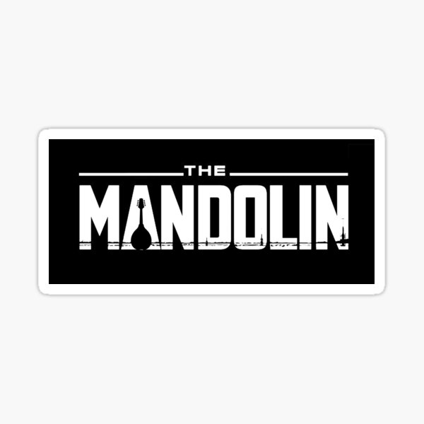The Mandolinian Sticker