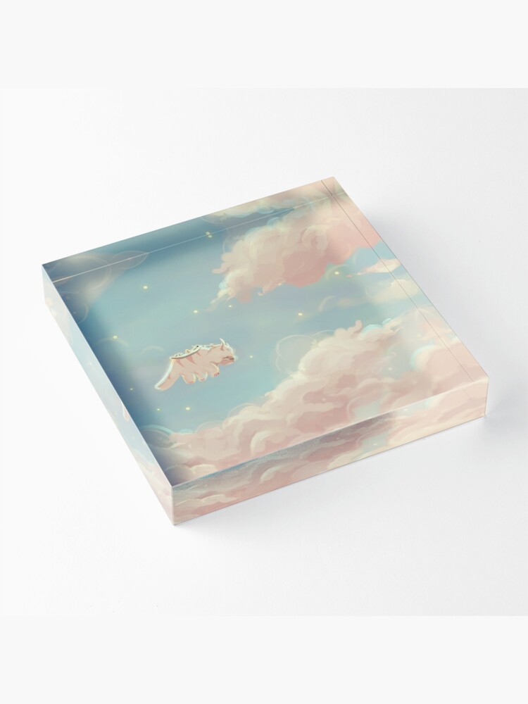 Alternate view of dreamy appa poster v.2 Acrylic Block