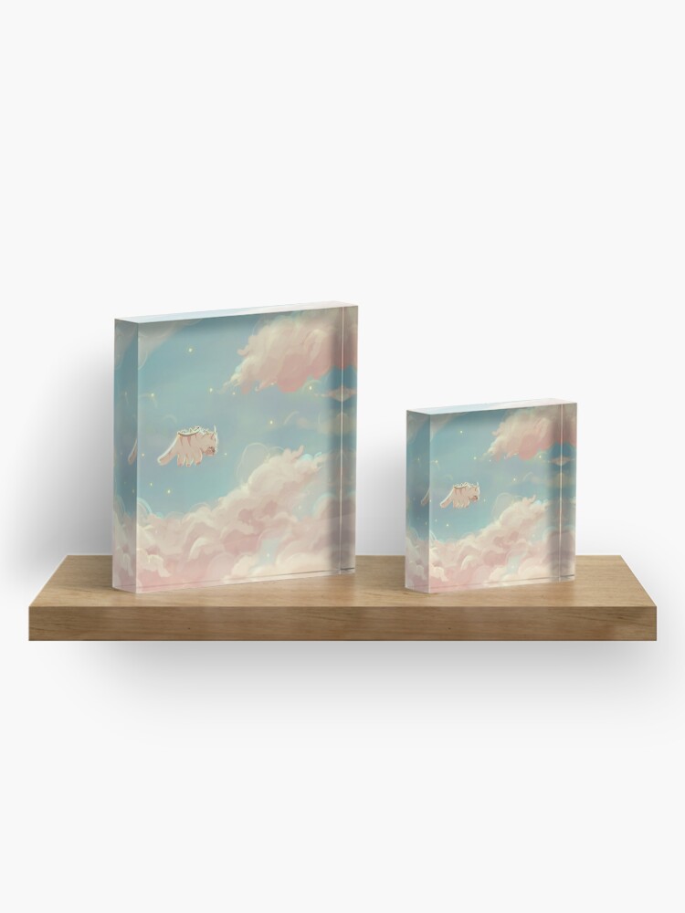 Alternate view of dreamy appa poster v.2 Acrylic Block