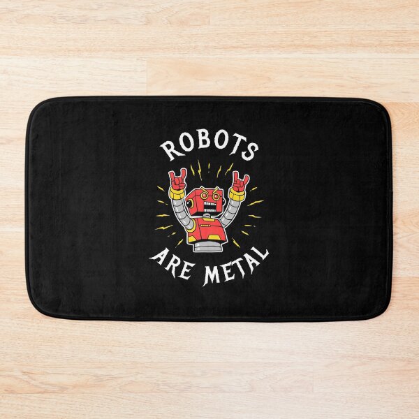 Item preview, Robots Are Metal designed and sold by Yipptee Shirts.