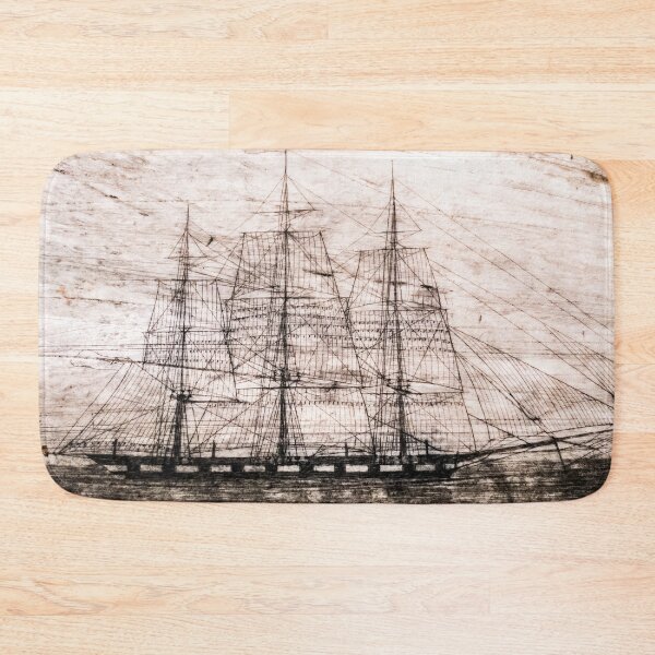 Item preview, Scrimshaw Whale Panbone Ship designed and sold by srgreen.