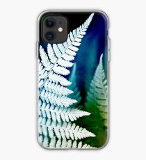 Blue Fern Art iPhone Case