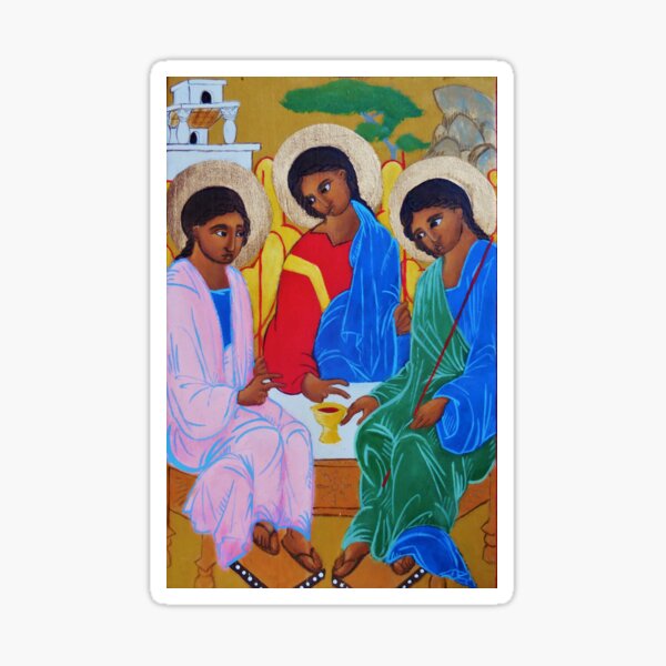 Old Testament Trinity Sticker