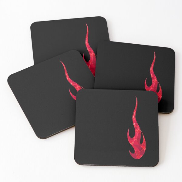 Item preview, Flame of red polygons designed and sold by AndreasSteinweg.
