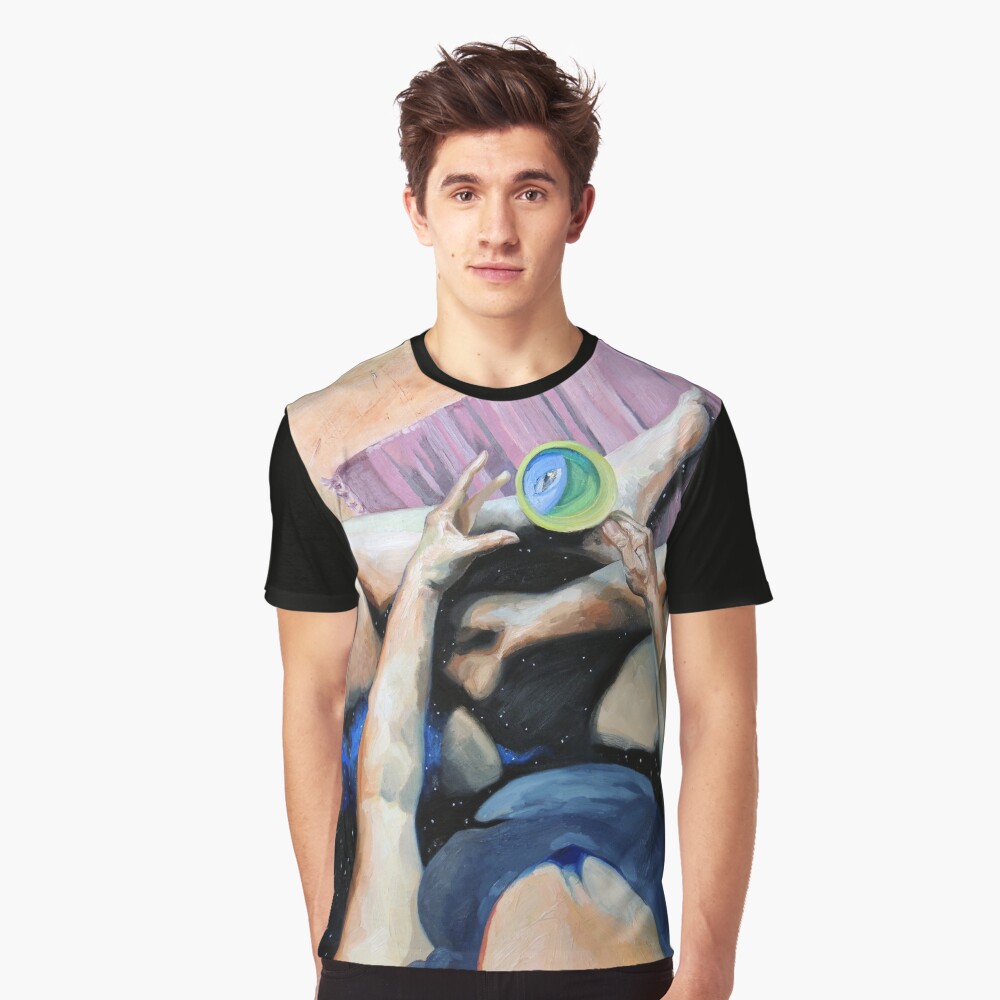 Blue Humanoid in My Tea Is Me? Graphic T-Shirt